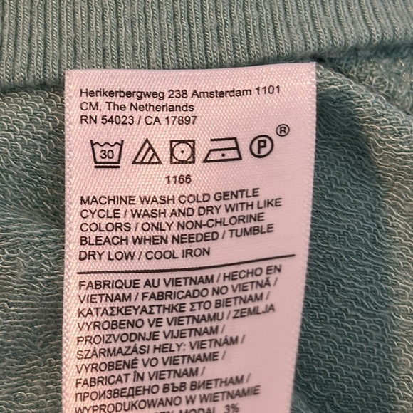 Athleta Mindset Pacific Sweatshirt in Reef Green Size Medium - Picture 7 of 8